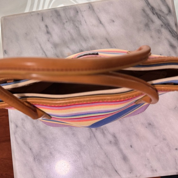 Kate Spade Vintage Rainbow Small Tote EUC - Picture 3 of 8